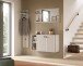 Garderoben-Set >Station< in kaschmir - 152x192x37cm (BxHxT)