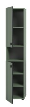 Garderobenschrank >Station< in Smoke Green - 40x192x37cm (BxHxT)