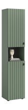 Garderobenschrank >Station< in Smoke Green -...