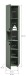 Garderobenschrank >Station< in Smoke Green - 40x192x37cm (BxHxT)