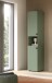 Garderobenschrank >Station< in Smoke Green - 40x192x37cm (BxHxT)