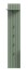 Garderobenpaneel >Station< in Smoke Green - 31x160x27cm (BxHxT)
