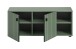 Sitzbank >Station< in Smoke Green - 106x43x37cm (BxHxT)