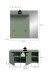Garderoben-Set >Station< in Smoke Green - 106x192x37cm (BxHxT)