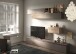 Wohnwand >Ilary< in Argilla / Bronzo / Eiche Cadiz Nachbildung, Holzwerkstoff