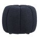 Pouf >Paisley< in Marineblau, Polyester - 48x38x48cm (BxHxT)