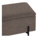 Truhenbank >Watford< in Braun, Polyester - 95x43x36,5cm (BxHxT)