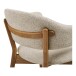 Esszimmerstuhl >Dunkirk< in Natur / Beige, Stoff, Eiche - 59,5x80x59cm (BxHxT)