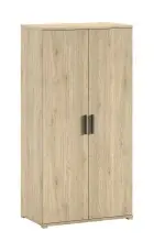 Drehtürenschrank >Sam< in Eiche Melamin Dekor...