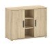 Kommode >Sam< in Eiche Melamin Dekor, Holzwerkstoff - 115,5x89x48cm (BxHxT)
