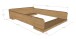 Wickelkommode >Sam< in Eiche Melamin Dekor - 115,5x99x72,2 (BxHxT)
