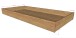 Stauraumbett >Sam< in Eiche Melamin Dekor, Holzwerkstoff - 206,4x87x94,6 (BxHxT)