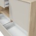 Sideboard >NAPOLI II< in Eiche Dekor / Kaschmir - 151x80x41 (BxHxT)