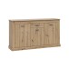 Sideboard >DACITE< in Asteiche Dekor - 158x87x40 (BxHxT)