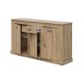 Sideboard >DACITE< in Asteiche Dekor - 158x87x40 (BxHxT)