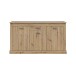 Sideboard >DACITE< in Asteiche Dekor - 158x87x40 (BxHxT)
