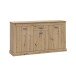 Sideboard >DACITE< in Asteiche Dekor - 158x87x40 (BxHxT)