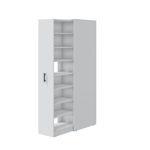 Schuhschrank >Laundry< in Artik Weiß - 37x183x60 (BxHxT)