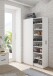 Schuhschrank >Laundry< in Artik Weiß - 37x183x60 (BxHxT)