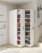 Schuhschrank >Laundry< in Artik Weiß - 37x183x60 (BxHxT)