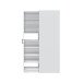 Schuhschrank >Laundry< in Artik Weiß - 37x183x60 (BxHxT)