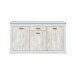 Sideboard >DACITE< in Velho Weiß und Artik Weiß - 158x87x40 (BxHxT)