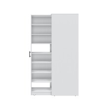 Schuhschrank >Laundry< (2er-Set) in Artik Weiß - 74x183x60 (BxHxT)