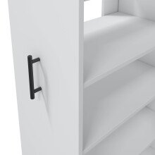 Schuhschrank >Laundry< (2er-Set) in Artik Weiß - 74x183x60 (BxHxT)