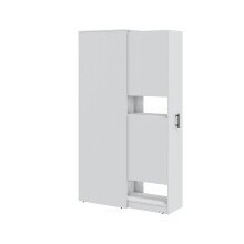 Schuhschrank >Laundry< (2er-Set) in Artik Weiß - 74x183x60 (BxHxT)