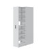 Schuhschrank >Laundry< (2er-Set) in Artik Weiß - 74x183x60 (BxHxT)