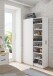 Schuhschrank >Laundry< (2er-Set) in Artik Weiß - 74x183x60 (BxHxT)
