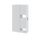Schuhschrank >Laundry< (2er-Set) in Artik Weiß - 74x183x60 (BxHxT)