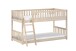 Etagenbett >Ronald< in Kiefer Natur lackiert - 210x121,5x129 (BxHxT)