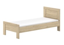 Schlafzimmer-Set >Sam< (2er-Set) in Eiche Melamin Dekor - 94,6x87x206,4 (BxHxT)