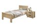 Schlafzimmer-Set >Sam< (2er-Set) in Eiche Melamin Dekor - 94,6x87x206,4 (BxHxT)