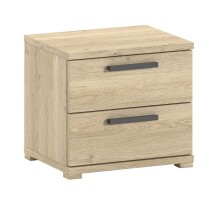 Schlafzimmer-Set >Sam< (4-teilig) in Eiche Melamin Dekor, Holzwerkstoff