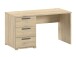 Schlafzimmer-Set >Sam< (4-teilig) in Eiche Melamin Dekor, Holzwerkstoff