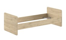 Babymöbel-Set >Sam< (3-teilig) in Eiche Melamin Dekor - 124,8x95,1x65,8 (BxHxT)