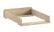 Babymöbel-Set >Sam< (3-teilig) in Eiche Melamin Dekor - 124,8x95,1x65,8 (BxHxT)
