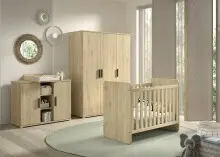 Babymöbel-Set >Sam< (4-teilig) in Eiche...