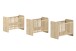 Babymöbel-Set >Sam< (4-teilig) in Eiche Melamin Dekor - 100,5x199,2x59 (BxHxT)