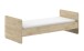 Babymöbel-Set >Sam< (4-teilig) in Eiche Melamin Dekor - 100,5x199,2x59 (BxHxT)