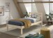 Einzelbett >Pino< in Kiefer natur lackiert, Massivholz - 211x84,4x97,5cm (BxHxT)