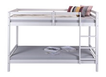 Etagenbett >Small Cloud< in Weiß - 96x150x207 (BxHxT)