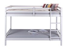 Etagenbett >Small Cloud< in Weiß - 96x150x207 (BxHxT)