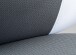 Schreibtischstuhl >JESSI< in Grau/Weiß, Mesh - 52x103,5x56cm (BxHxT)