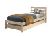 Stauraumbett >Pino< in Kiefer natur lackiert - 211x84,4x97,5 (BxHxT)