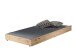 Stauraumbett >Pino< in Kiefer natur lackiert - 211x84,4x97,5 (BxHxT)