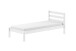 Stauraumbett >Pino< in Kiefer weiß lackiert - 211x84,4x97,5 (BxHxT)
