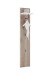 Garderoben-Set >Menaro< (3-teilig) in weiss / Viking Oak Dekor - 172x198x37 (BxHxT)